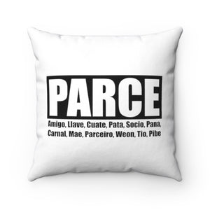 "Parce" Spun Polyester Square Pillow