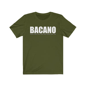 Camiseta Unisex "Bacano" (Jersey Short Sleeve Tee - Dark)