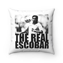 Cargar imagen en el visor de la galería, &quot;The real Escobar&quot; Spun Polyester Square Pillow
