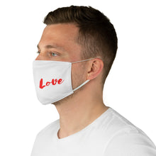 Cargar imagen en el visor de la galería, Mascara &quot;Love&quot; (Fabric Face Mask)
