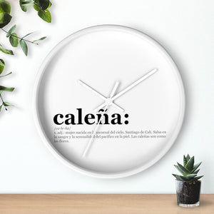 Reloj de pared "Caleña" (Wall clock)