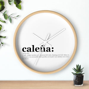 Reloj de pared "Caleña" (Wall clock)