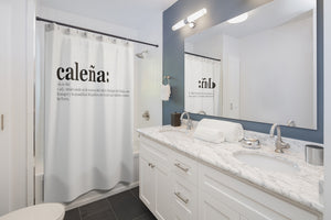 "Caleña" Shower Curtains