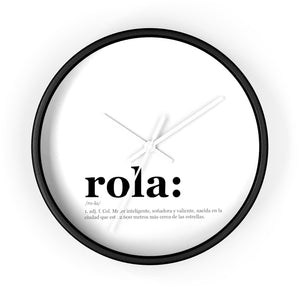 Reloj de pared "Rola" (Wall clock)