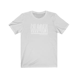 Camiseta Unisex "Colombia Bacanisima Dark" (Unisex Jersey Short Sleeve Tee)