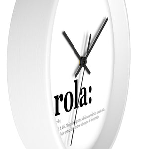 Reloj de pared "Rola" (Wall clock)