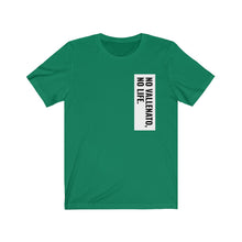Load image into Gallery viewer, Camiseta Unisex &quot;No vallenato, no life&quot; (Jersey Short Sleeve Tee - Dark)
